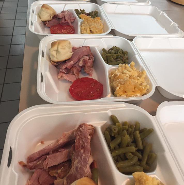 food meal in dishes