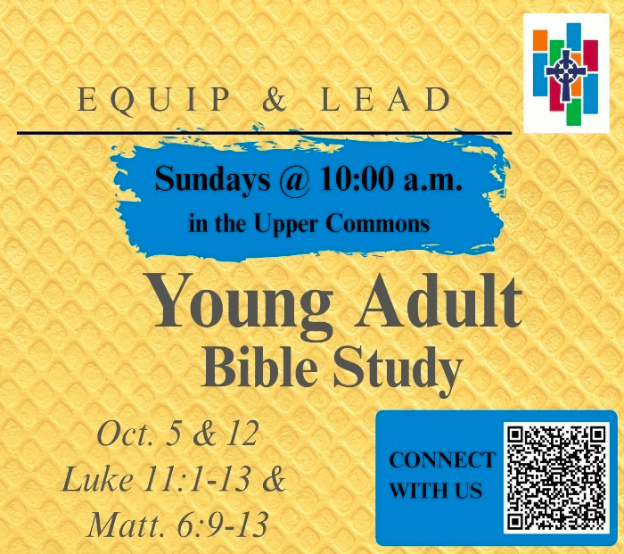 adult bible study sign