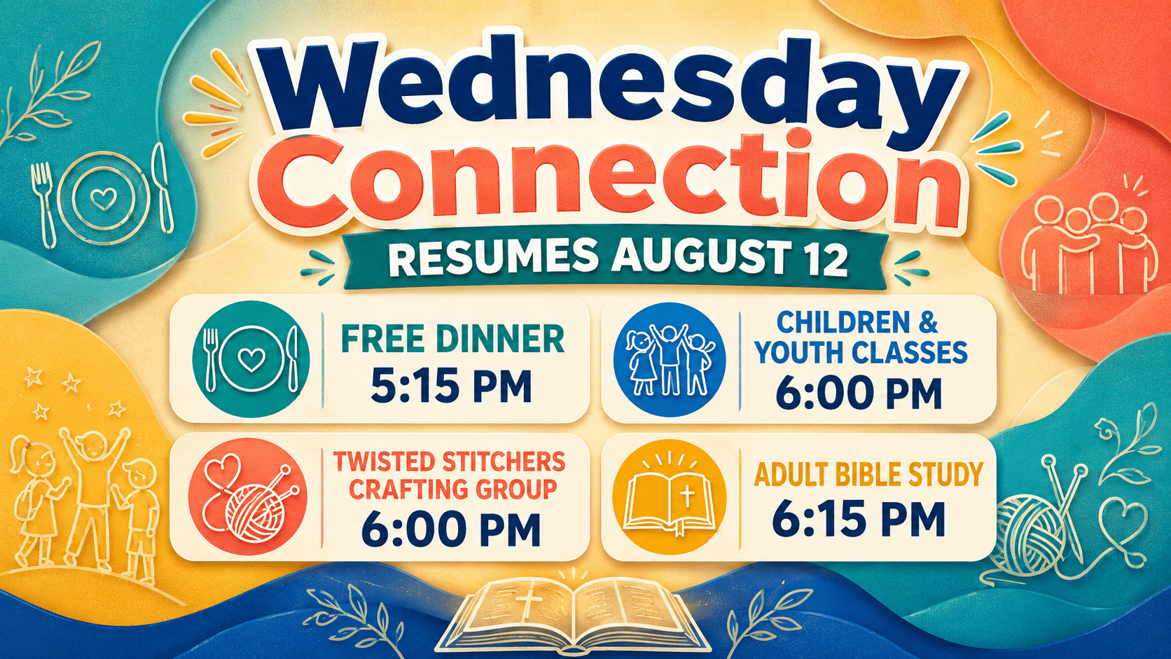 Wednesday Connection Resumes